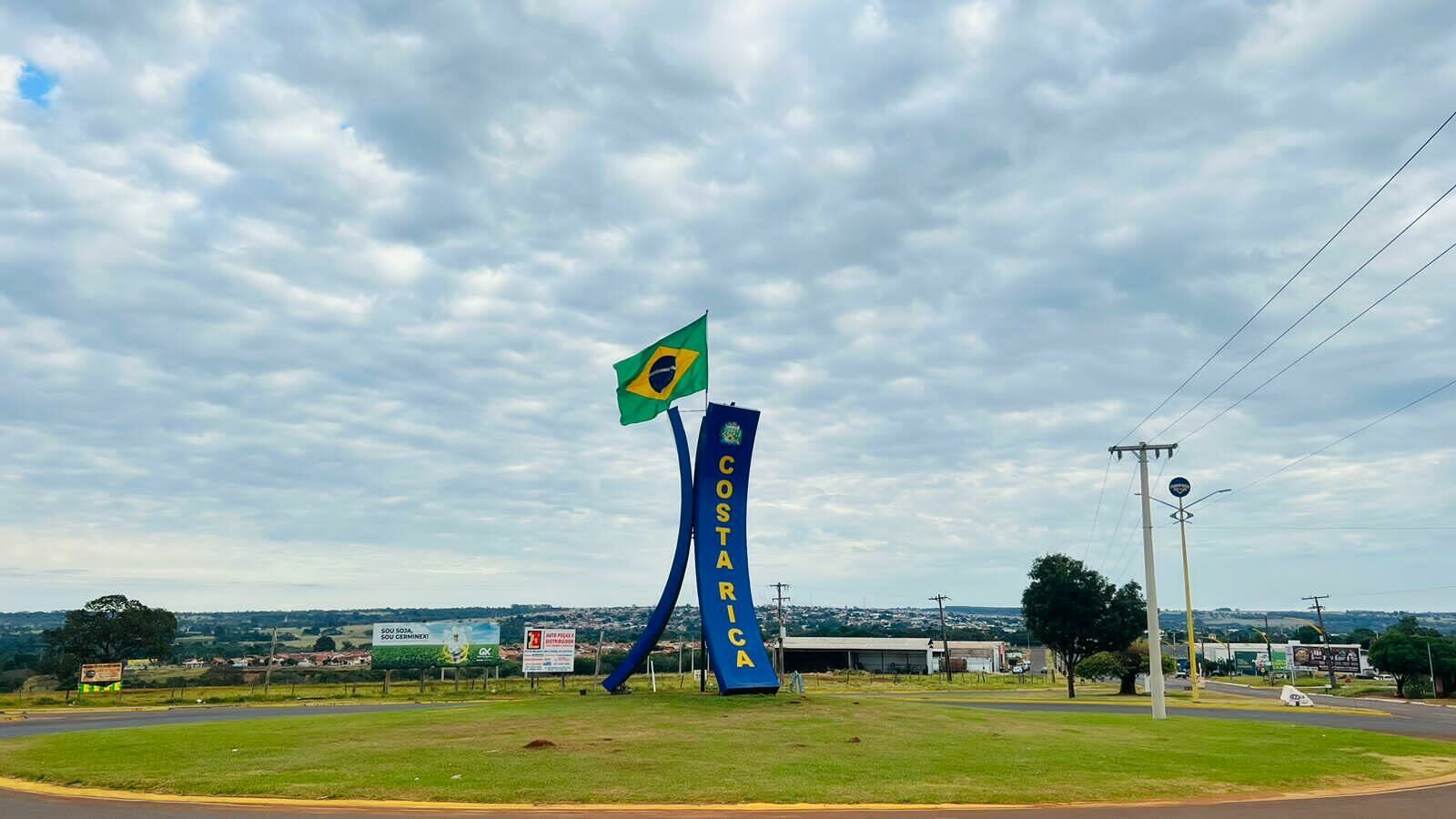 Imagem de compartilhamento para o artigo Confira a previsão do tempo desta segunda-feira para Costa Rica e Chapadão do Sul da MS Todo dia